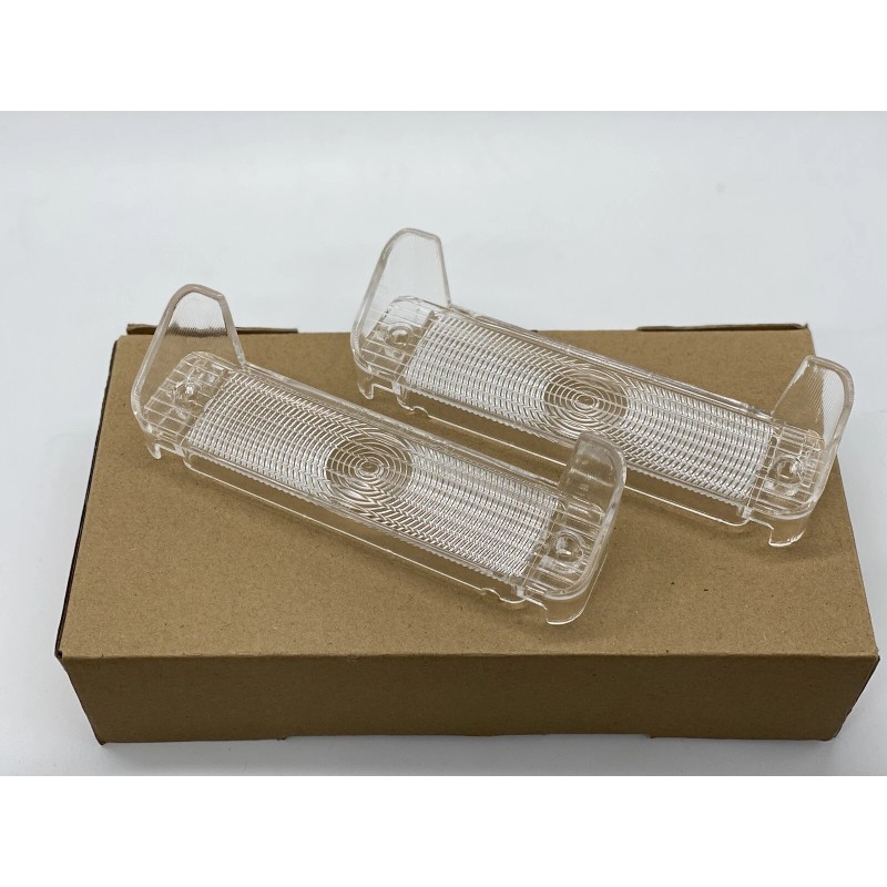 KK 1967 Impala Belair Biscayne Parking Light Lamp Lens Pair Clear