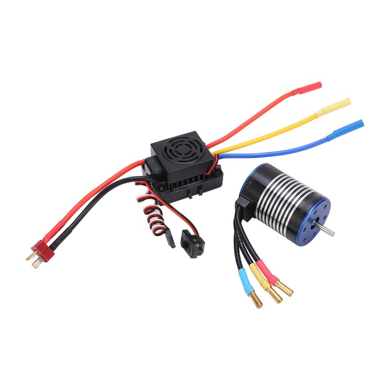 3650 4300KV No Sense Brushless Motor with 60A Waterproof ESC