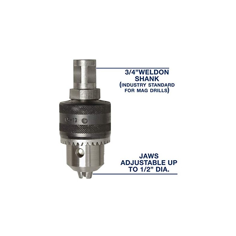 CS Unitec | IBC 18 | Heavy-Duty 1/2" Drill Chuck