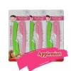Home Art 접이식 눈썹칼 홈아트 제모 눈썹면도기 애플민트 6P Foldable Eyebrow Razor Home Art Hair Remover Eyebrow Shaver Apple Mint 6P