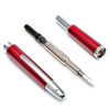 Jinhao 10 Press Fountain Pen with Box, Rose Red Retractable