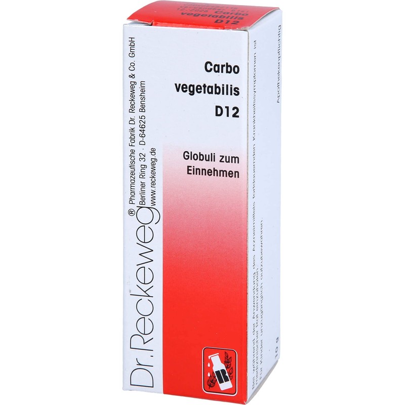 CARBO VEGETABILIS D 12 Globules 10 g