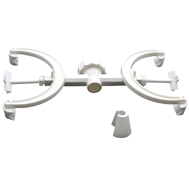 Burette Clamp - Double - Fits 10mm or 12.5mm Rods