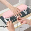 CGBE Nail Arm Rest, Soft PU Leather Hand Rest With