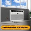LBG Products Window Air Conditioner Side Panels,Full Surround AC Foam