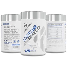 Forzagen | Essentials Immunity Shield | 3920 mg | 120 Capsulas | Refuerzo del Sistema Inmune | Antioxidante y Antiinflamatorio | Suplemento Natural