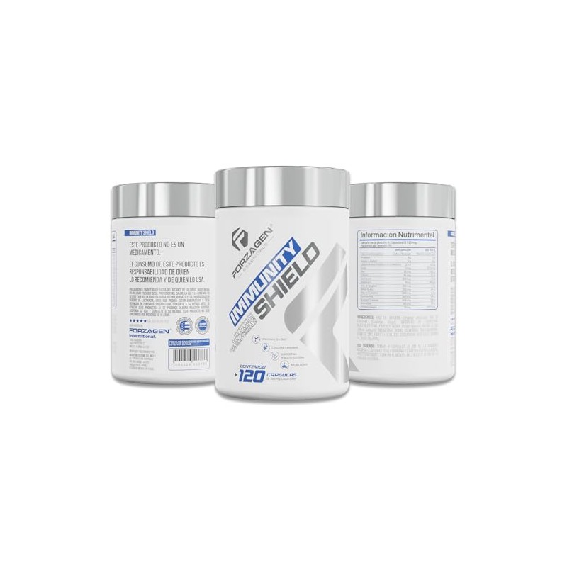 Forzagen | Essentials Immunity Shield | 3920 mg | 120