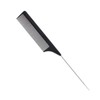 1 Pack Professional Carbon Steel Tail Combs Heat Resistant with