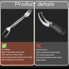 DOGGER 2-in-1 Watermelon Cutter Slicer Tool with Fork Stainless Steel
