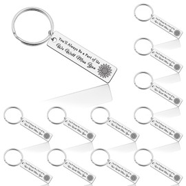 12PCS Employee Keyring Gift Team Gifts for Team Member Office Gift for Women Men Appreciation Keyring Gift Colleague Keyring Gift Employee Going Away Gift Coworker Farewell Retirement Keyring Gift