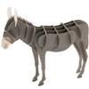 Fridolin 3D Paper Model Donkey