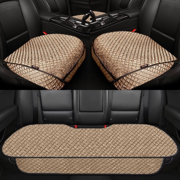 XZPILINA Summer Breathable Car Seat Cover,Include Front Bottom Car Seat