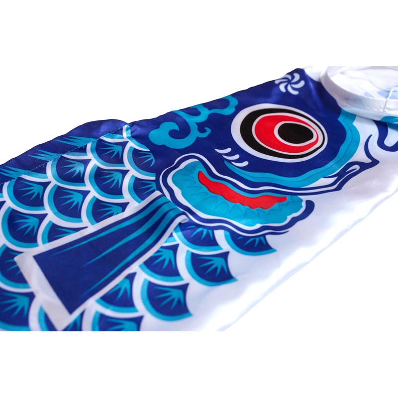 Clear Stone Children's Day Carp Streamer, Unisex, Blue