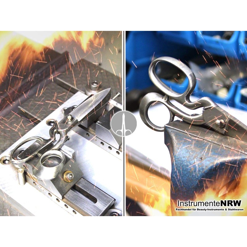 InstrumenteNrw Pinking Shears, Fabric Scissors, Textile Scissors, Zigzag Scissors, Dressmaking