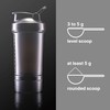 NatureBell 2 Pack Instant Creatine Monohydrate Powder 500g, 5,000mg Per