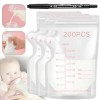Bolsa De Almacenamiento De Leche Materna 250ml,200 Piezas