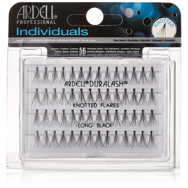 Ardell Duralash Flare Long Black (56 Lashes) (Pack of 2)