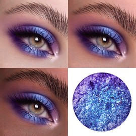 FOCALLURE Chameleon Cream Eyeshadow,Intense Color Shifting Creamy Eye Shadows,Eye Makeup with Highly Pigmented Metallic,Shimmer,Multi-Reflective Finishes,Long-Lasting with No Creasing,Unicorn Tear