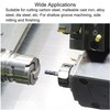 sourcing map Square Nose End Mill, 4mm Tip Dia Solid