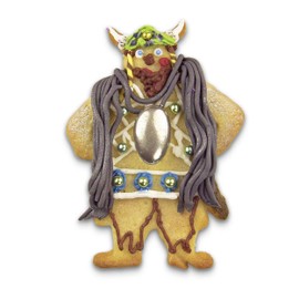 Staedter Viking Shape Cookie Cutter, Stainless Steel Silver, 30 x 30 x 30 cm