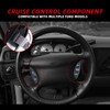 Steering Wheel Mounted Cruise Control Switch Buttons Kit Replacement Fit