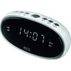 ECG RB 010 White Radio Alarm Clock - FM Tuner;