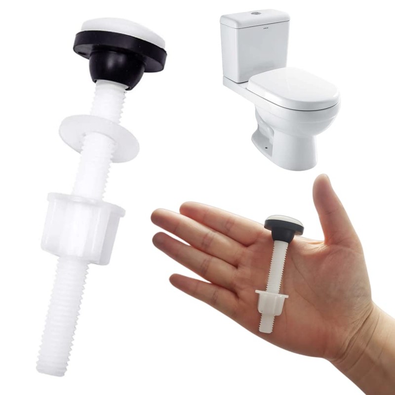 4 Pack Plastic Toilet Tank Bolts, M10 Toilet Cistern to