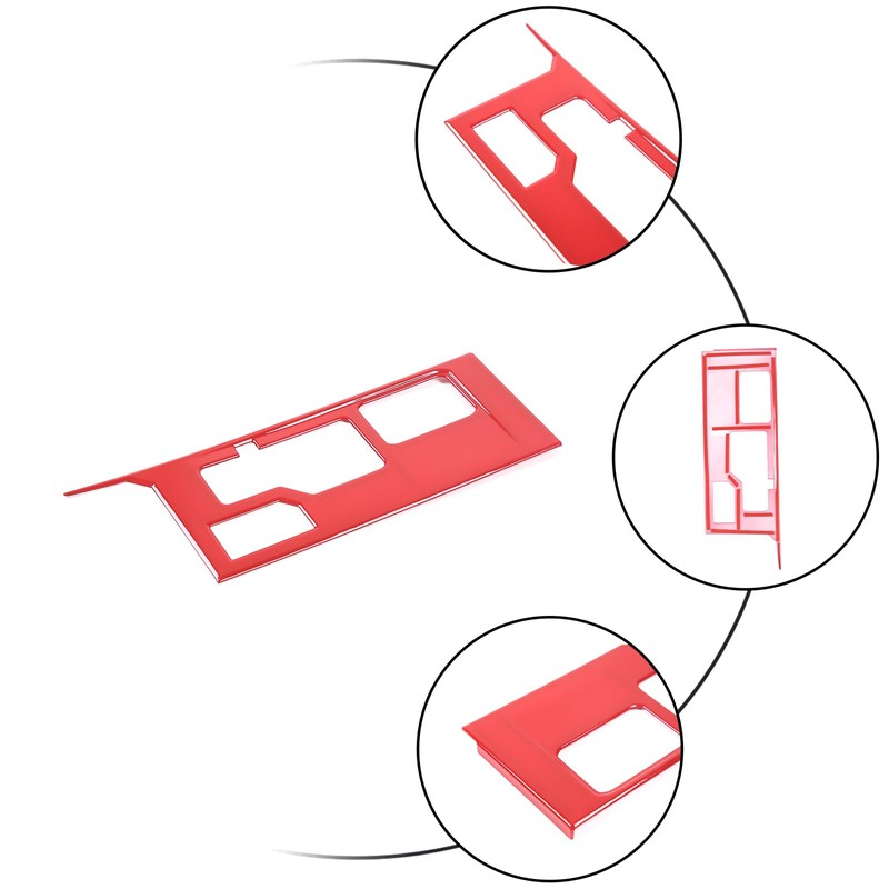 HAPPYHORSE Central Control Gear Shift Panel Trim Cover Compatible with