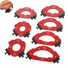 7pcs Radius Jig Router Template,Arc Chamfering Formwork,Arc Chamfer Positioning Tool,3