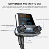 BT14 Bluetooth 5.0 FM Transmitter QC3.0 USB Charger OneKey Handsfree