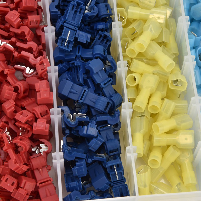 360Pcs T Tap Wire Connectors Main Splitter No Broken Electrical