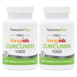Nature's Plus Pro Longvida Curcumin 1000mg 60 tablets (2 bottles), 2 units / 네이처스플러스 프로 롱비다 커큐민 1000mg 60정 (2병), 2개