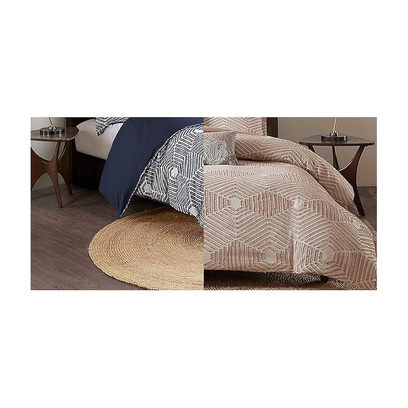 INK+IVY Blaze Accent Tables - Wood Side Table - Pecan,