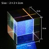 2cm Optical Glass X-Cube Prism RGB Dispersion Prism for Physics