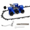 Portable Chainsaw Sharpener Jig for Chain Maintenance – Hand-Crank Sharpening