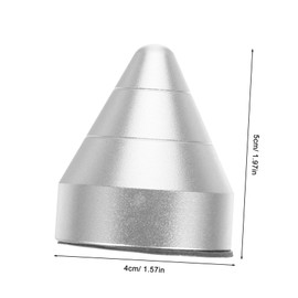 Zerodeko Rear Bumper Spike Decor Versatile Tail Cone Sticker for Car Bumper Decoration