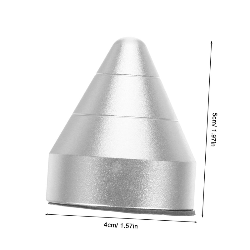 Zerodeko Rear Bumper Spike Decor Versatile Tail Cone Sticker for