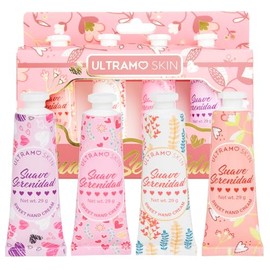 Crema para Manos, Kit de 4 Crema Hidratante de Manos con Ingredientes Vegetales Naturales, Uso Diario con Aroma Vegetal - Hidratantes y Nutritivas, 28g × 4