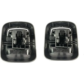 A Pair Right & Left Front Seat Tilt Adjustment Handle for Ford Fiesta MK6 3-Doors, Fusion 1417521, 1417520, 2N11N62763ACYYKB Black