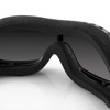 Bobster Night Hawk, Gloss Black Frame, Smoked Photochromic Lens