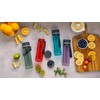 PROFINO Infuze Drinking Bottle 600 ml, Leak-Proof, Fruit Insert, BPA-Free