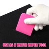 2 Pcs Soft Rubber Squeegee, Portable Small Squeegees, Small PPF