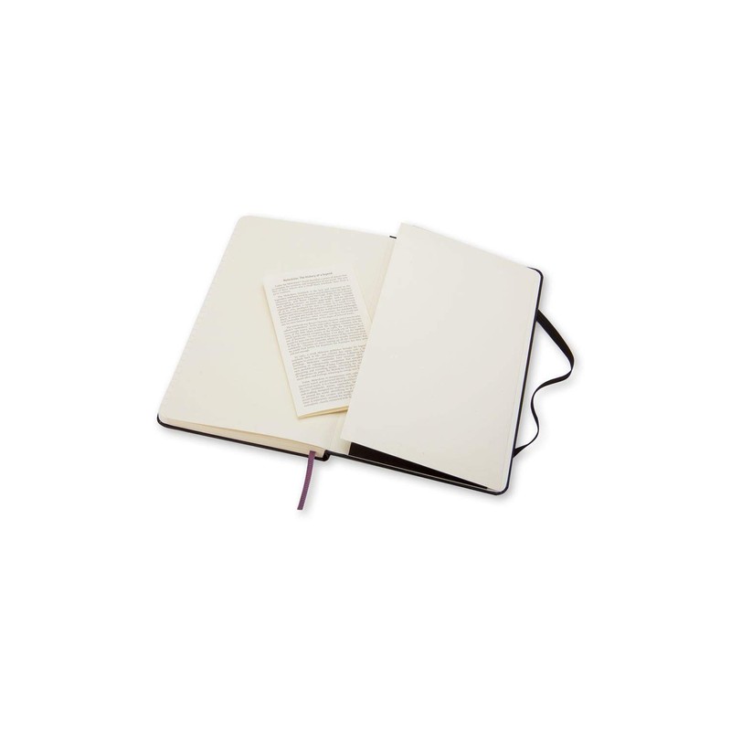 Moleskine Pocket Ruled Hardcover A6 192Pg Black Ref MM710