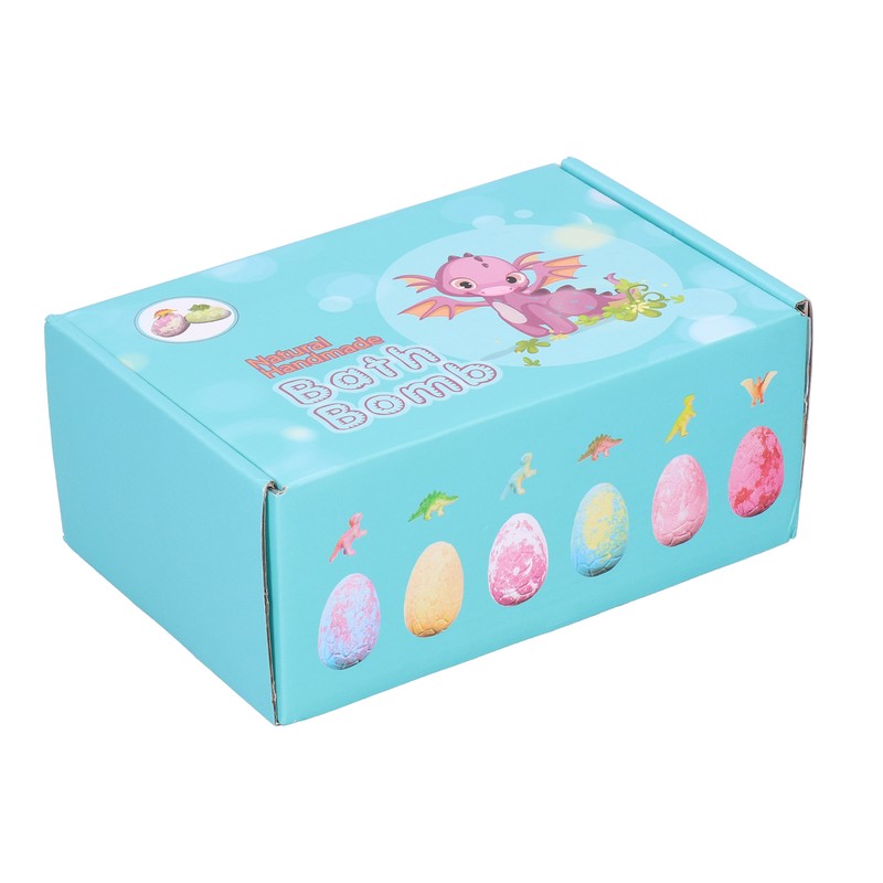 Dinosaur Egg Shaped Essential Oil Bath Salt Ball Plant Extract