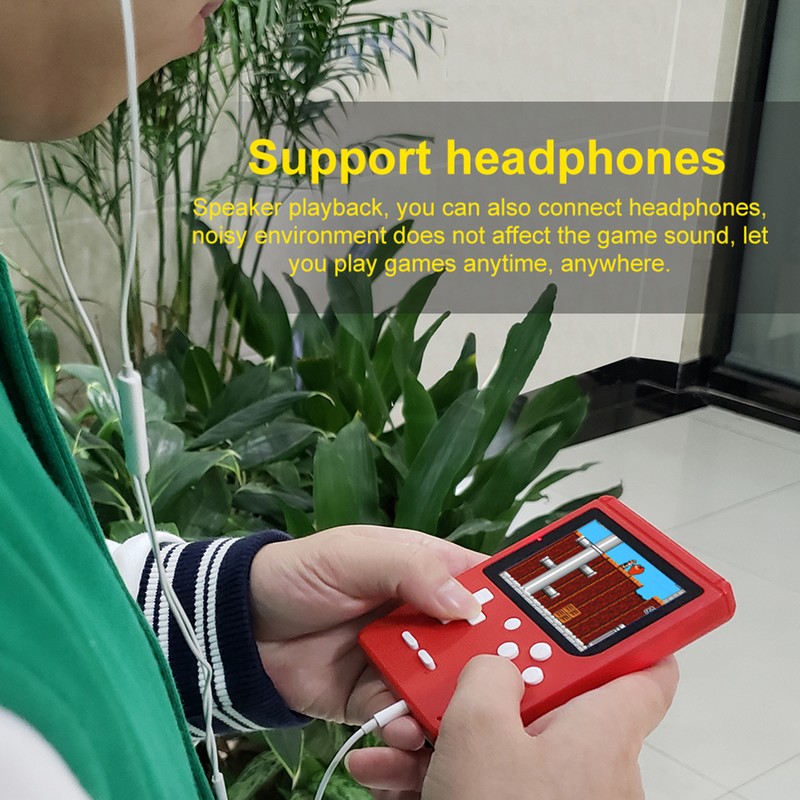 Handheld Game Console 400 Games Portable Game Player 3.0-inch Screen
