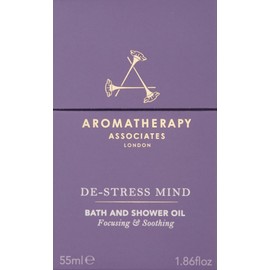 Aromatherapy Associates De-Stress Mind Bath and Shower Oil. Luxurious Bath Oil to Clear and Calm Your Mind. Made with Frankincense, Chamomile and Petitgrain Essential Oils (1.86 fl oz)