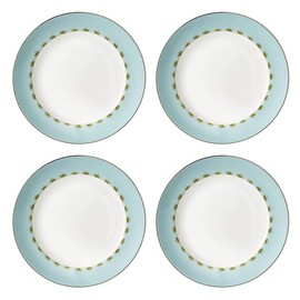Lenox British Colonial Tradewind Dinner Plates, Set of 4, 4 Count, Blue