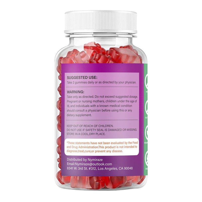 2 Pack Potassium Magnesium Gummies – Magnesium Glycinate & Potassium