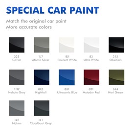 XTryfun 8X5 Nightfall Touch Up Paint for Lexus, DIY Car Paint Scratch Repair Kit, Automotive Paints, Quick & Easy Fix Scratch Repair for RX/ES/GX/LS/LC/LX