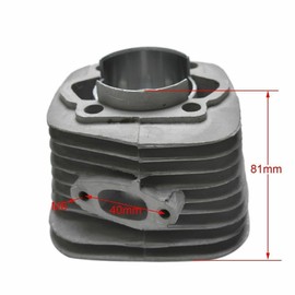 TDR 2 Stroke 80CC 66CC Engine Kit Rebuild Cylinder Barrel 47mm Bore for Motorized Bicycle Push Bike